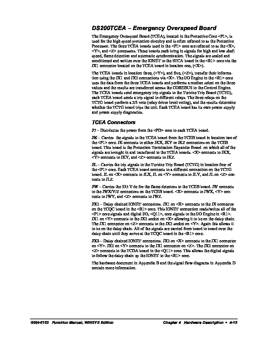 First Page Image of DS200TCEAG1A Data Sheet GEH-6153.pdf